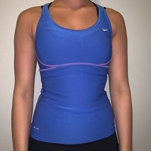 NIKE DRI FIT TANK!!! *WITH BUILT IN SPORTS BRA!*